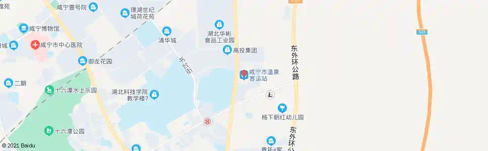 咸宁市中心客运站_公交站地图_咸宁公交_妙搜公交查询2024