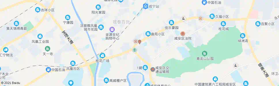 咸宁工程机械厂_公交站地图_咸宁公交_妙搜公交查询2024