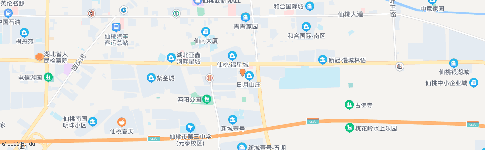 仙桃仙盟公司_公交站地图_仙桃公交_妙搜公交查询2024