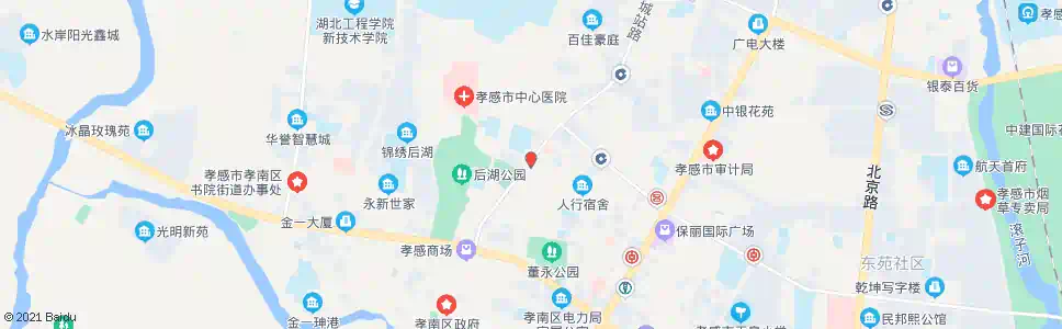 孝感总工会_公交站地图_孝感公交_妙搜公交查询2024