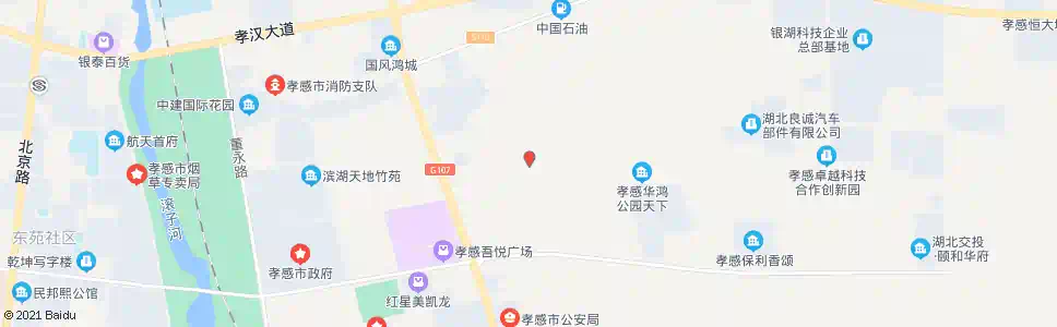 孝感大会村_公交站地图_孝感公交_妙搜公交查询2024