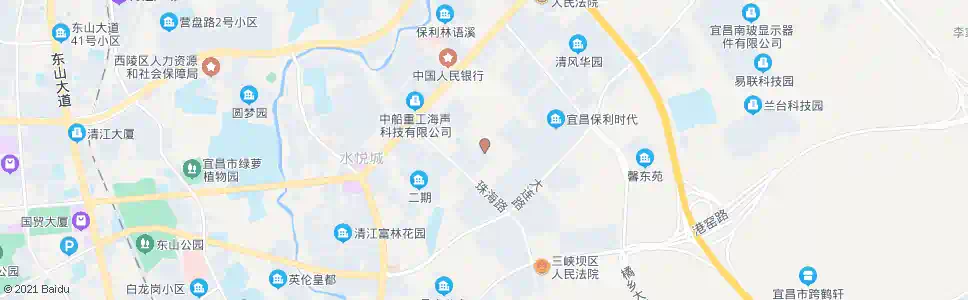 宜昌三八八厂_公交站地图_宜昌公交_妙搜公交查询2024