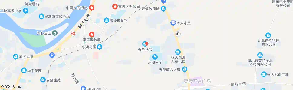 宜昌春华秋实_公交站地图_宜昌公交_妙搜公交查询2024