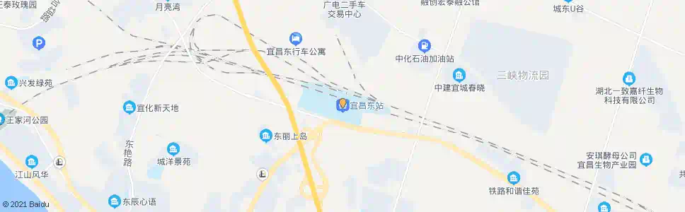 宜昌东风路_公交站地图_宜昌公交_妙搜公交查询2024