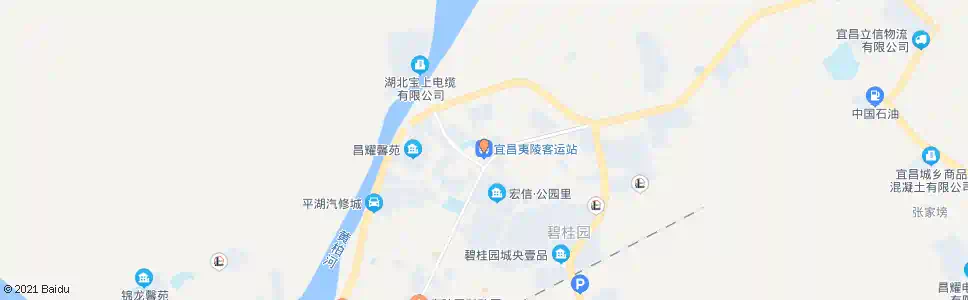 宜昌交运夷陵客运站_公交站地图_宜昌公交_妙搜公交查询2024