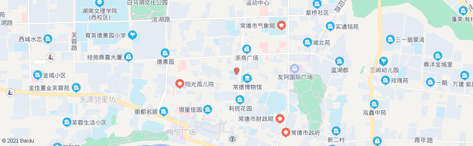 常德图书馆_公交站地图_常德公交_妙搜公交查询2024