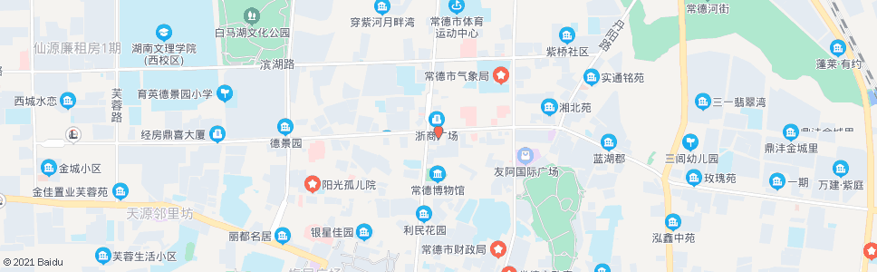 常德宏达宾馆_公交站地图_常德公交_妙搜公交查询2024