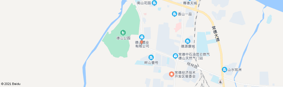 常德德山酒业_公交站地图_常德公交_妙搜公交查询2024