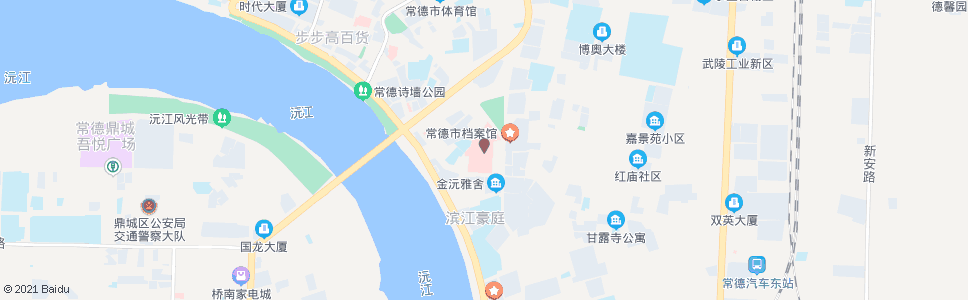 常德朱湖(人民路)_公交站地图_常德公交_妙搜公交查询2024