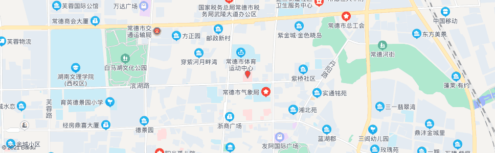 常德第一中医院_公交站地图_常德公交_妙搜公交查询2024