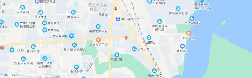 常德常德报社_公交站地图_常德公交_妙搜公交查询2024