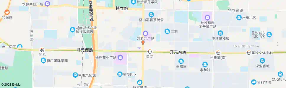 长沙星沙中学_公交站地图_长沙公交_妙搜公交查询2024