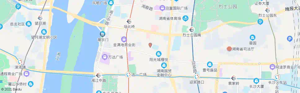 长沙水风井_公交站地图_长沙公交_妙搜公交查询2024