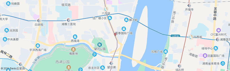 长沙水厂_公交站地图_长沙公交_妙搜公交查询2024