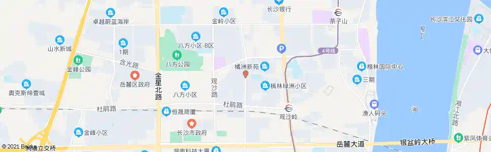 长沙桔洲移民小区_公交站地图_长沙公交_妙搜公交查询2024