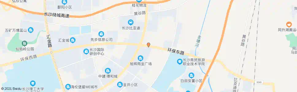 长沙环保大道正大路口_公交站地图_长沙公交_妙搜公交查询2024