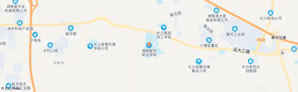 长沙湖南都市学院_公交站地图_长沙公交_妙搜公交查询2024