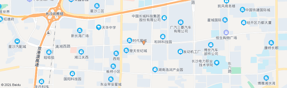 长沙蓝思科技(曙光集团)_公交站地图_长沙公交_妙搜公交查询2024