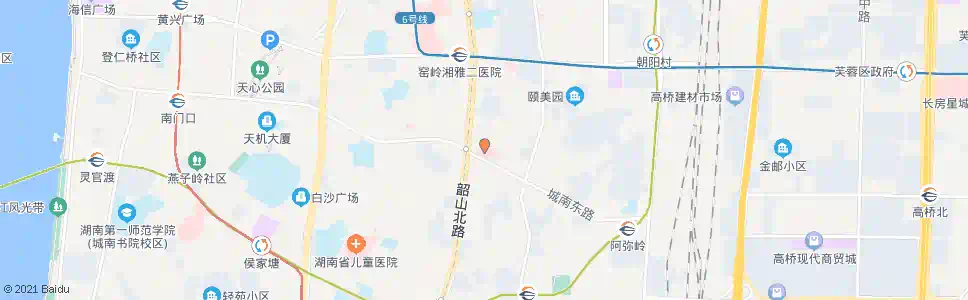 长沙长沙市妇幼保健院(长岭)_公交站地图_长沙公交_妙搜公交查询2024