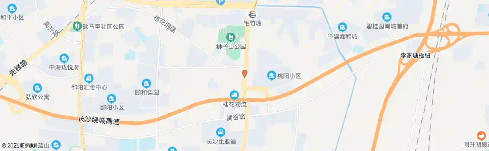 长沙桃阳村_公交站地图_长沙公交_妙搜公交查询2024