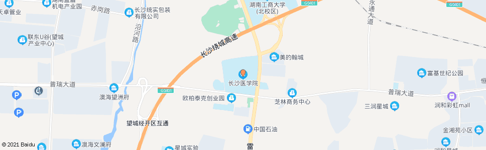 长沙上白沙湾(省医药学校)_公交站地图_长沙公交_妙搜公交查询2024