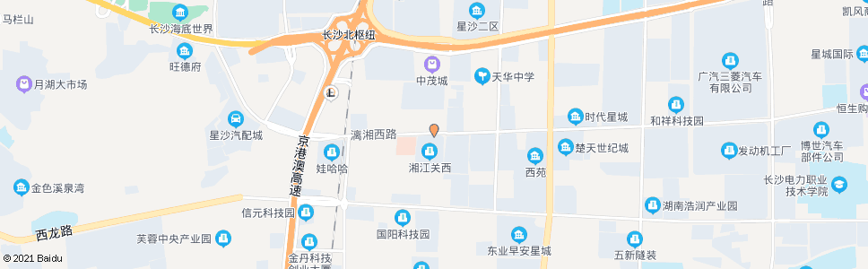 长沙明城国际_公交站地图_长沙公交_妙搜公交查询2024