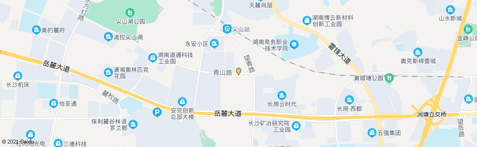 长沙永安村委会_公交站地图_长沙公交_妙搜公交查询2024