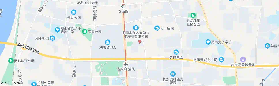 长沙天心区分局_公交站地图_长沙公交_妙搜公交查询2024