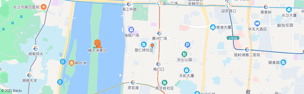 长沙长郡中学_公交站地图_长沙公交_妙搜公交查询2024