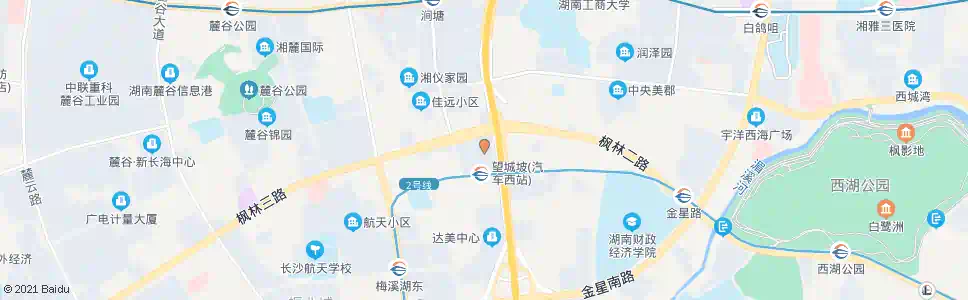 长沙汽车西站西_公交站地图_长沙公交_妙搜公交查询2024