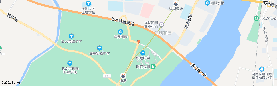 长沙大王山旅游区_公交站地图_长沙公交_妙搜公交查询2024