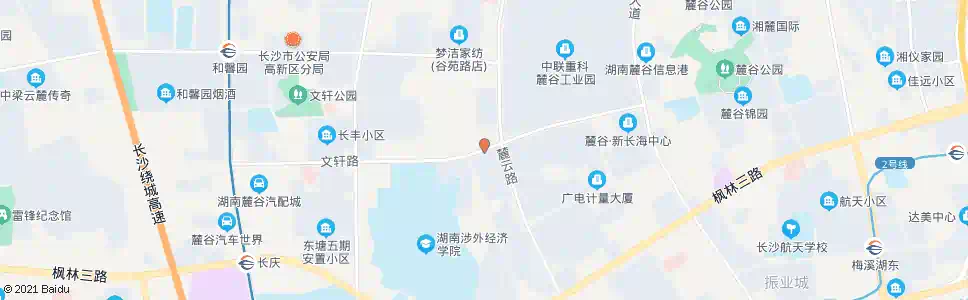 长沙锦和园小区北_公交站地图_长沙公交_妙搜公交查询2024