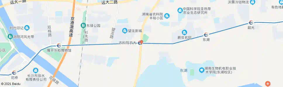 长沙红旗路人民东路口_公交站地图_长沙公交_妙搜公交查询2024