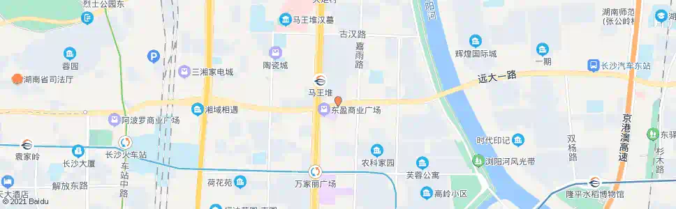 长沙陶家山_公交站地图_长沙公交_妙搜公交查询2024