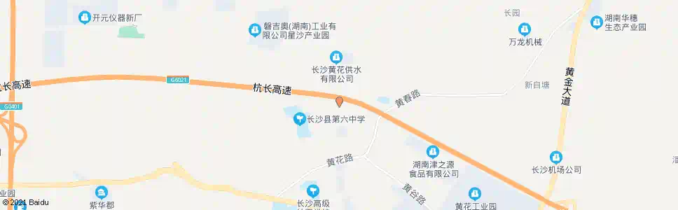 长沙黄花镇政府_公交站地图_长沙公交_妙搜公交查询2024