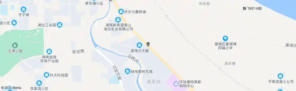 长沙同心路口_公交站地图_长沙公交_妙搜公交查询2024