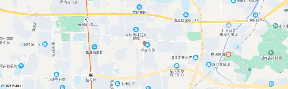 长沙万芙路杉木冲路口_公交站地图_长沙公交_妙搜公交查询2024