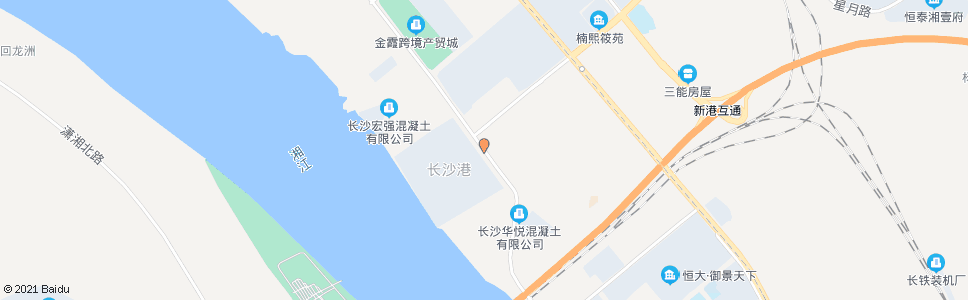 长沙龙泉港_公交站地图_长沙公交_妙搜公交查询2024
