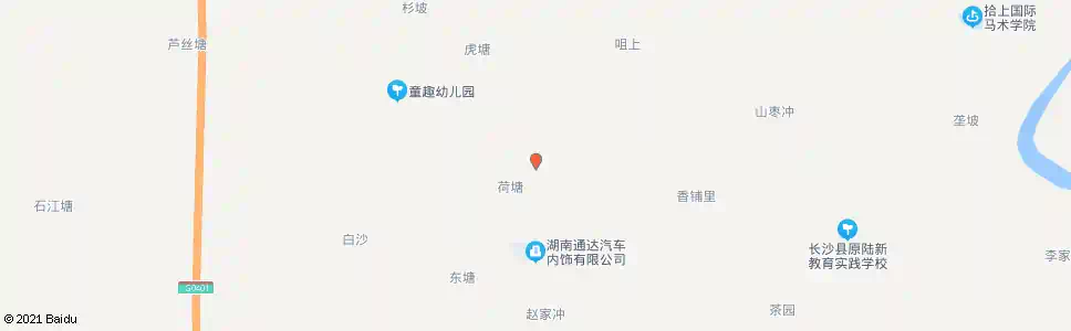 长沙新湘村_公交站地图_长沙公交_妙搜公交查询2024