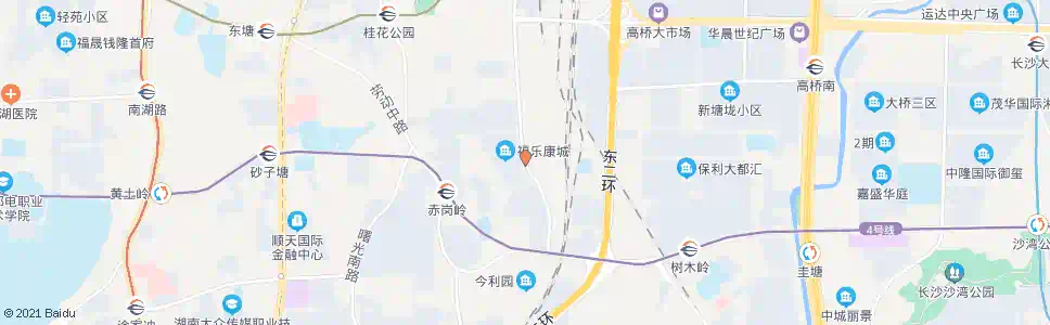 长沙茶园路口_公交站地图_长沙公交_妙搜公交查询2024