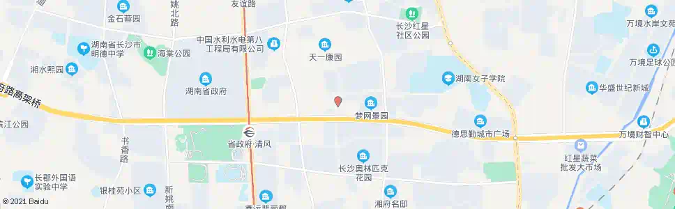 长沙省商检局_公交站地图_长沙公交_妙搜公交查询2024