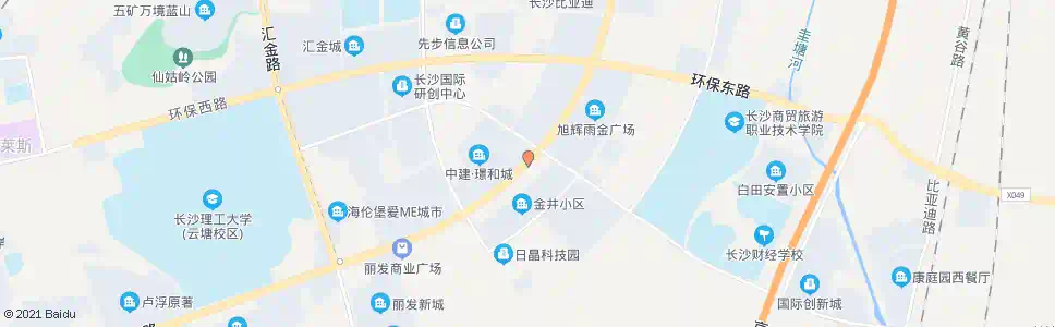 长沙万家丽路振华路口_公交站地图_长沙公交_妙搜公交查询2024