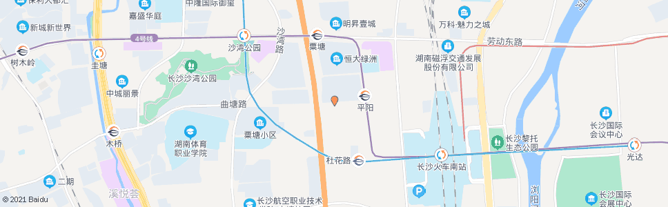 长沙黎托村_公交站地图_长沙公交_妙搜公交查询2024