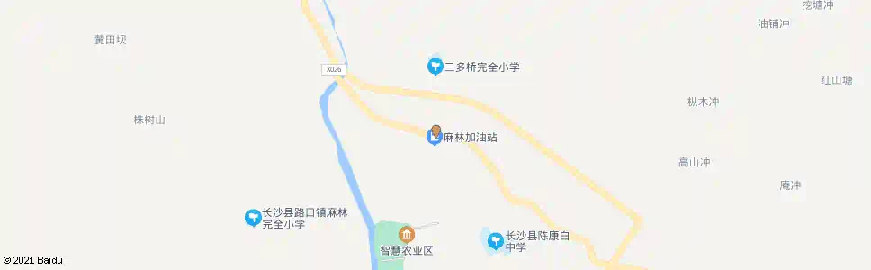 长沙麻林集镇_公交站地图_长沙公交_妙搜公交查询2024