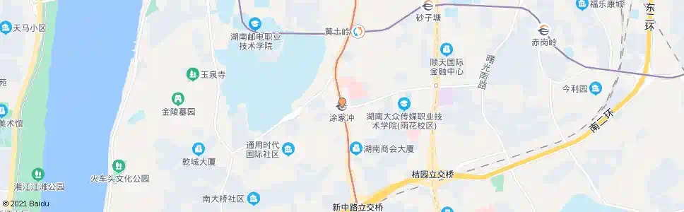 长沙麻园塘_公交站地图_长沙公交_妙搜公交查询2024