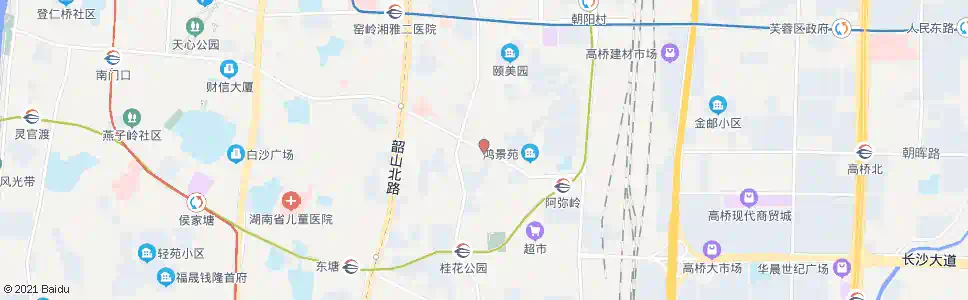 长沙左家塘_公交站地图_长沙公交_妙搜公交查询2024