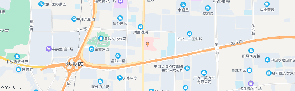 长沙市八医院_公交站地图_长沙公交_妙搜公交查询2024