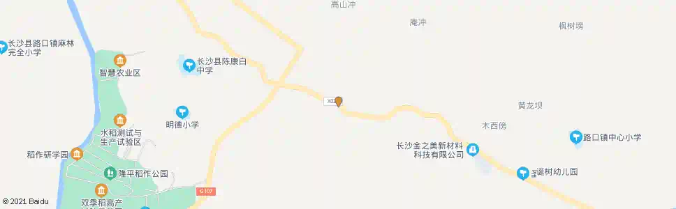 长沙华山店_公交站地图_长沙公交_妙搜公交查询2024