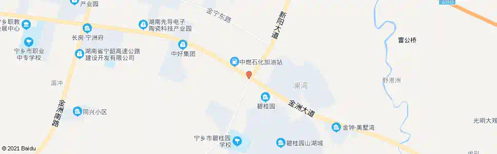 长沙欧洲路口_公交站地图_长沙公交_妙搜公交查询2024