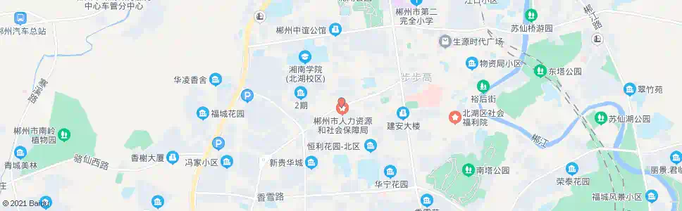 郴州市人保局_公交站地图_郴州公交_妙搜公交查询2024